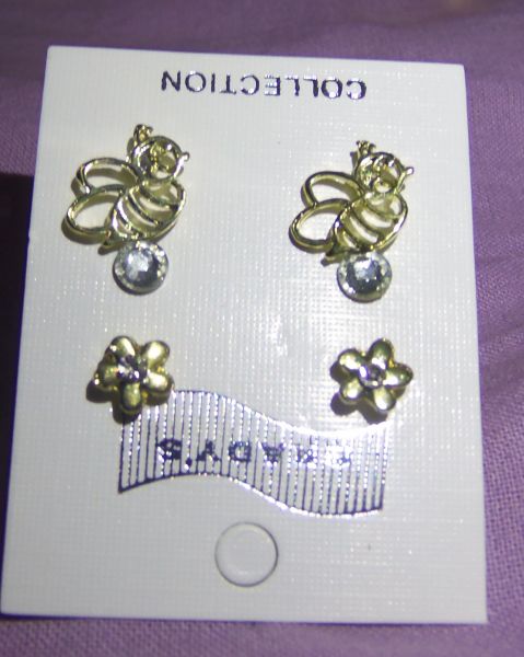 trio de brincos